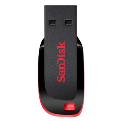 Pen Drive 8GB Sandisk SDCZ50 � Preto e Vermelho 